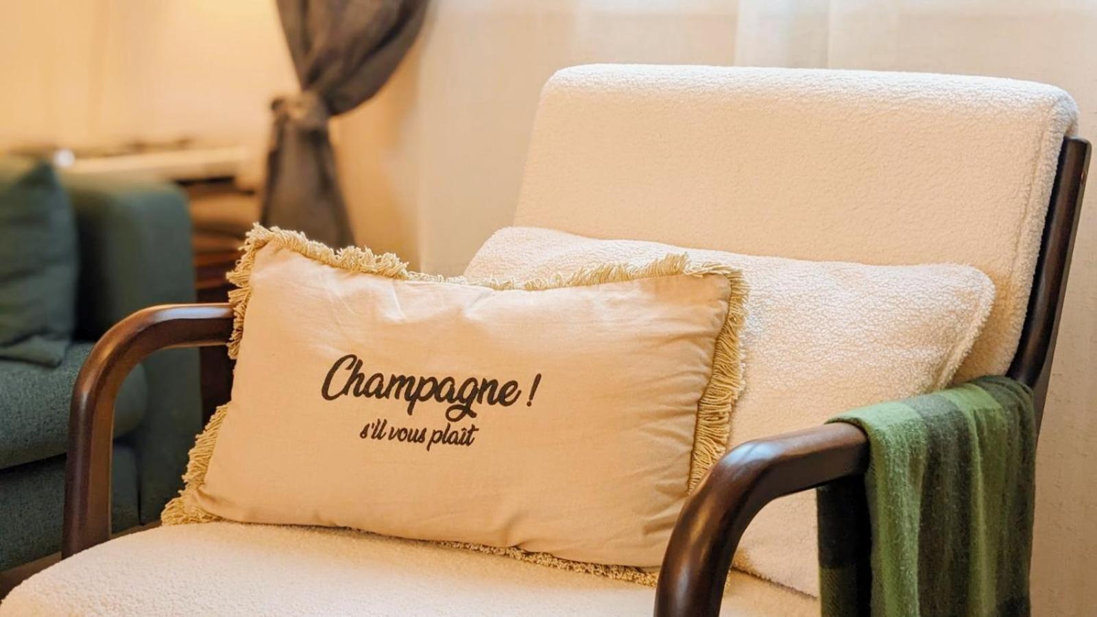 Le Cemarose: Spa, Jardin, Terrasse Et Jolie Vue Au Coeur D'Epernay Exterior photo
