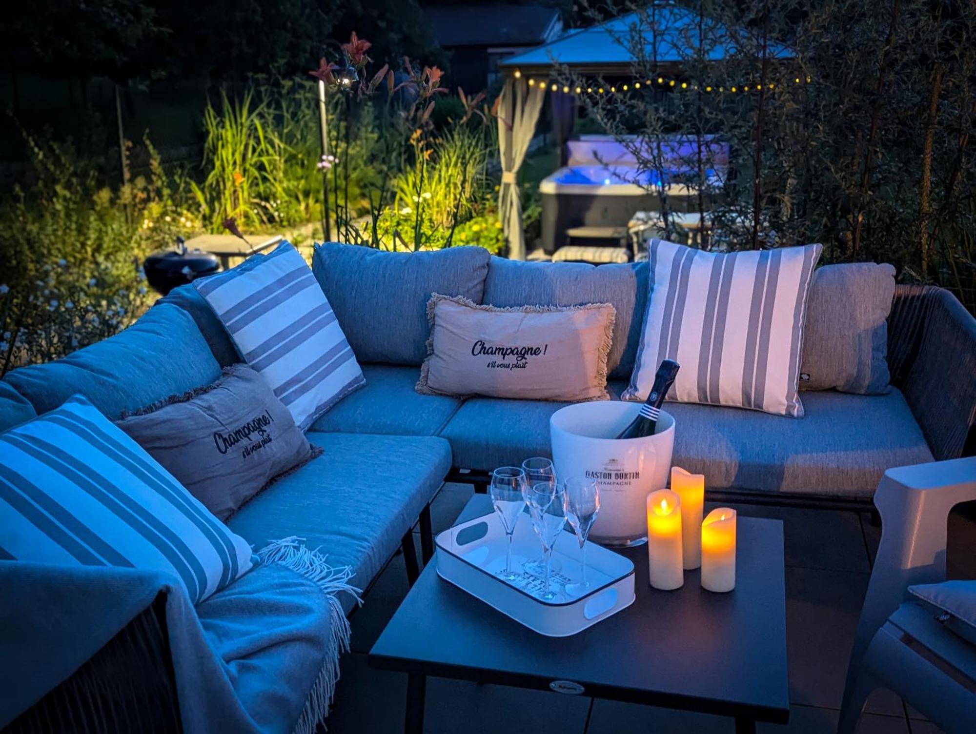Le Cemarose: Spa, Jardin, Terrasse Et Jolie Vue Au Coeur D'Epernay Exterior photo